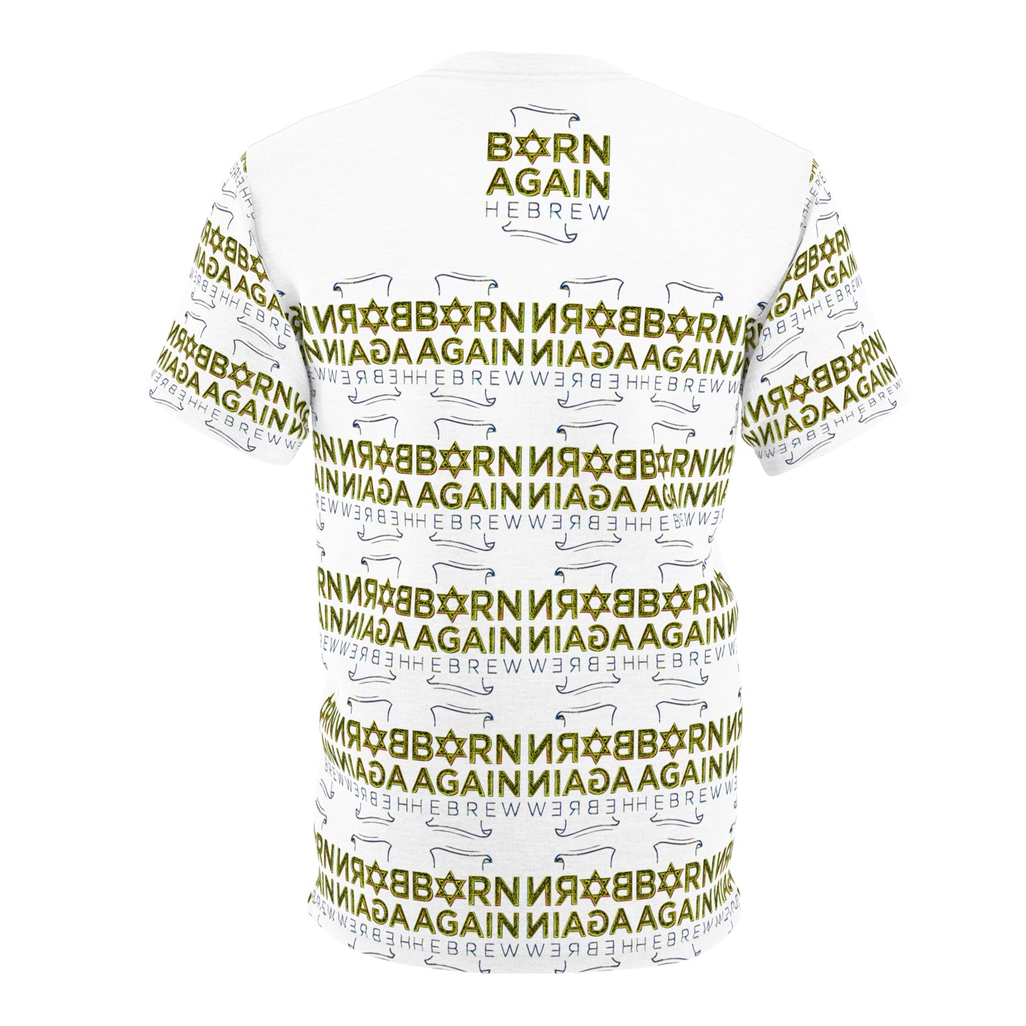 Born Again Hebrew 01-01 Designer Unisex T-shirt