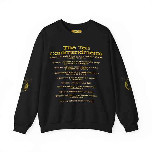 The Ten Commandments 01 Designer Gildan Unisex Heavy Blend Sweatshirt (6 colors)