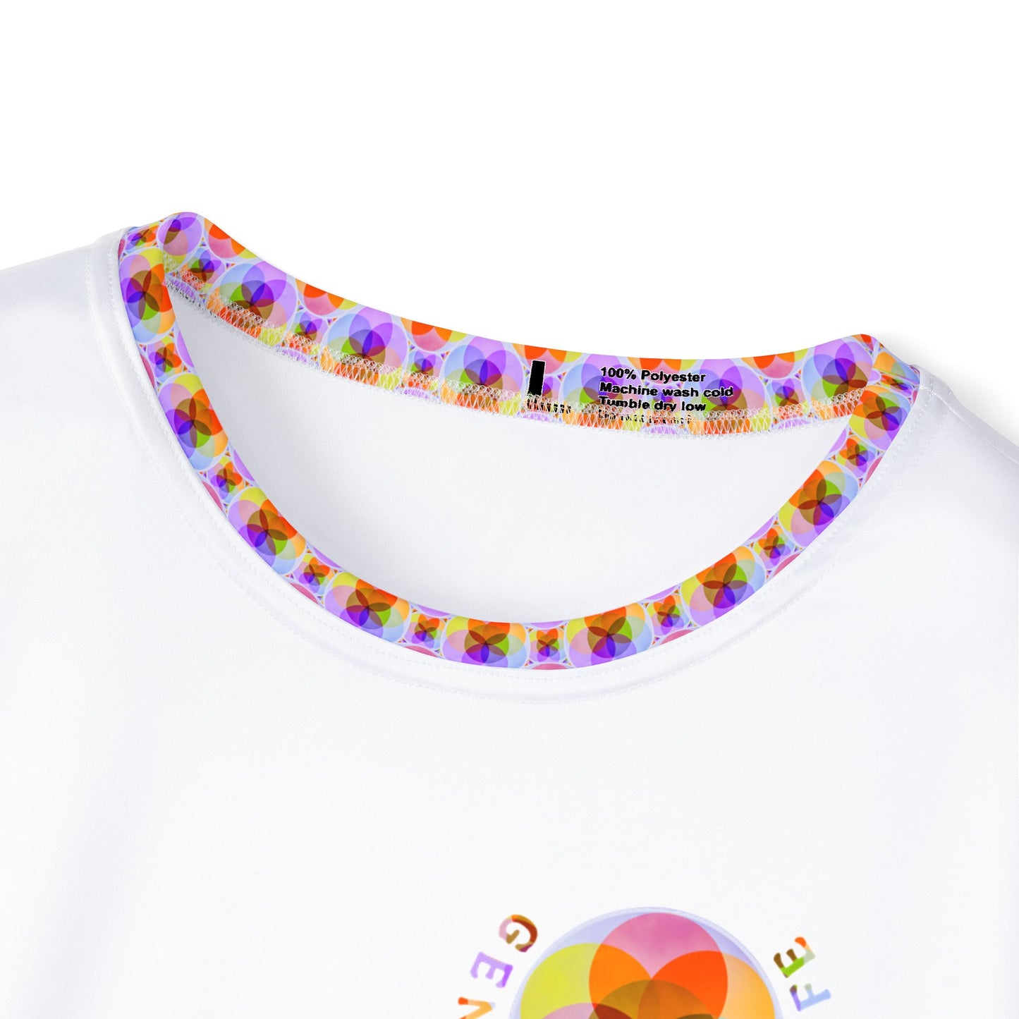 Sacred Geometry: Genesis Seed of Life 01-01 Men's Designer Jersey T-shirt