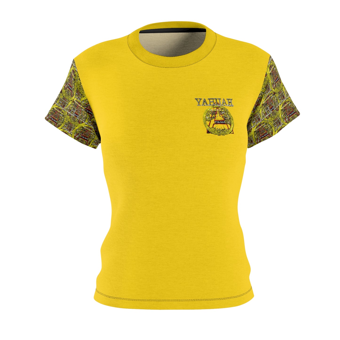 A-Team 01-01 Gold Ladies Designer T-shirt