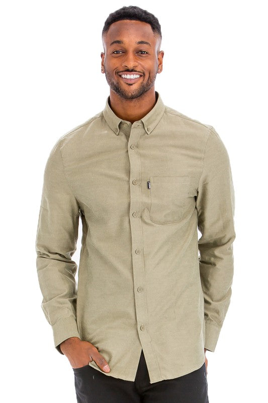 Short Sleeve Solid Color Dress Shirt (4 colors)