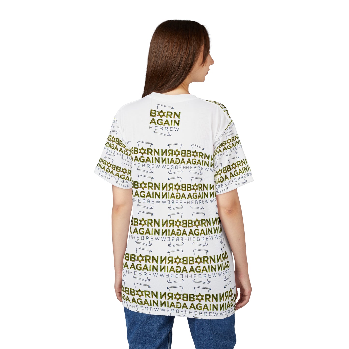 Born Again Hebrew 01-01 Designer Unisex T-shirt