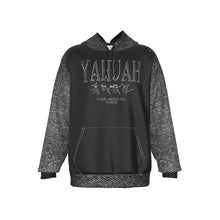 Cargar imagen en el visor de la galería, Yahuah-Name Above All Names 01-01 Men&#39;s Designer Raglan Pullover Hoodie