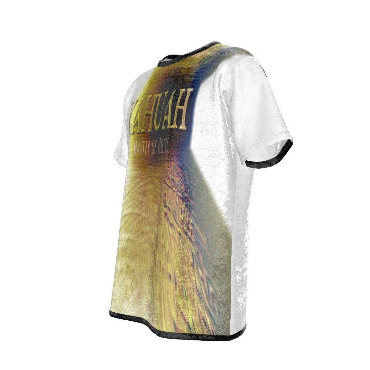 Yahuah-Master of Hosts 02-02 Men's Designer Velvet T-shirt