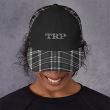 Cargar imagen en el visor de la galería, TRP Twisted Patterns 06: Digital Plaid 01-06B Designer Baseball Cap