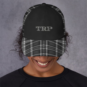 TRP Twisted Patterns 06: Digital Plaid 01-06B Designer Baseball Cap