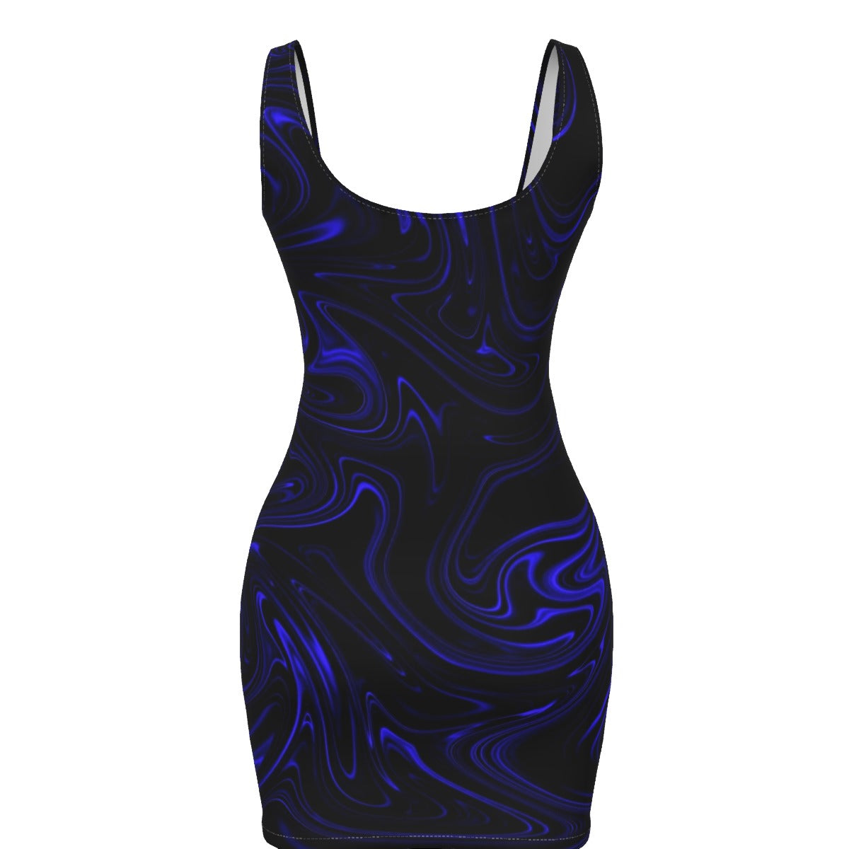 TRP Maze 01-02 Designer U-neck Tank Bodycon Mini Dress