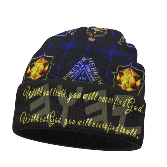 Truth Illustrated 01-01 Designer Cuffed Beanie