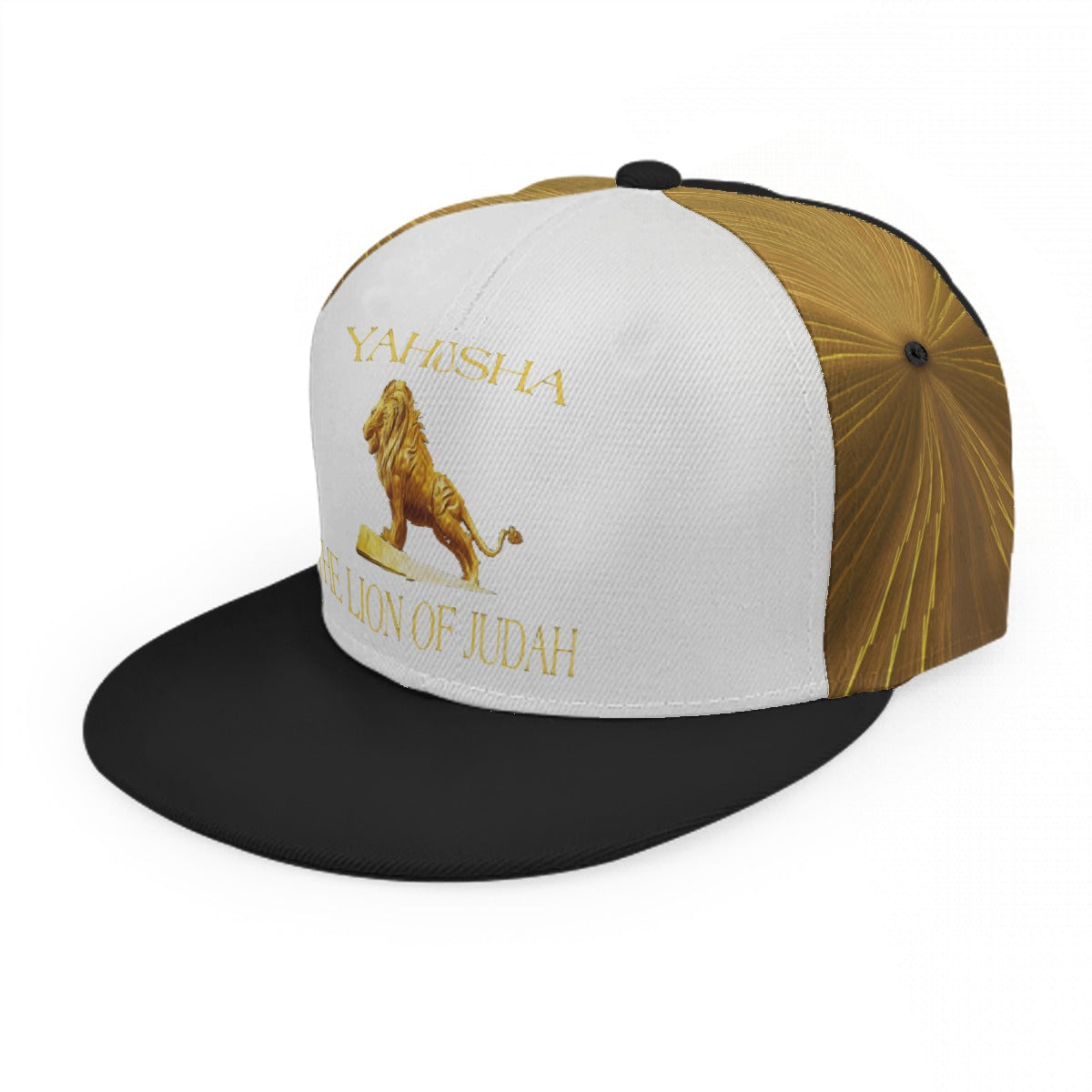 Yahusha-The Lion of Judah 01 Voltage Designer Flat Brim Baseball Cap