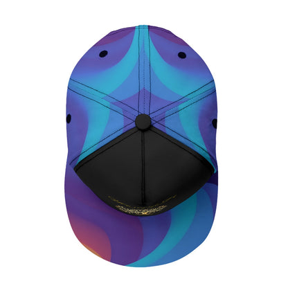 Yahuah-Tree of Life 01 Royal Designer Peaked Snapback Cap