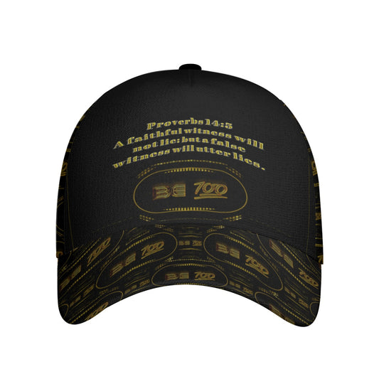 Outspoken Designs 02-01 "Be 100" Designer Baseball Cap