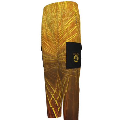 Yahuah: Tree of Life (02-02) - The Firmament Radiance | Men's Cargo Sweatpants
