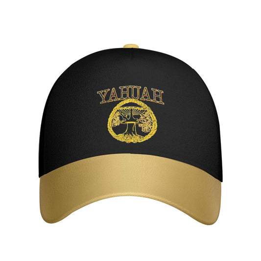 Yahuah-Tree of Life 02-03 Elect Designer Curved Brim Baseball Cap