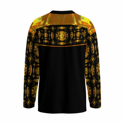 Hebrew World 01-03 Sacred Stillness Psalm 46:10 Men's Hockey Jersey