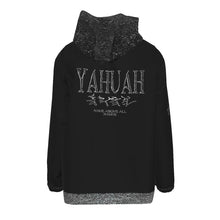 Cargar imagen en el visor de la galería, Yahuah-Name Above All Names 01-01 Men&#39;s Designer Drop Shoulder Full Zip Windbreaker