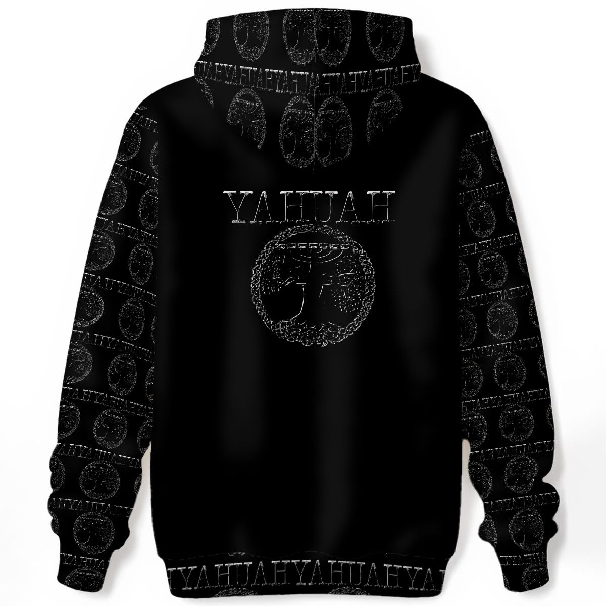 Yahuah-Tree of Life 02-04 Designer Unisex Cotton Hoodie