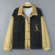 Load image into Gallery viewer, Yahusha-The Lion of Judah 01 Men&#39;s Designer Shacket with Two Chest Pockets
