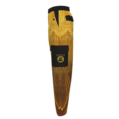 Yahuah: Tree of Life (02-02) - The Firmament Radiance | Women's Cargo Sweatpants