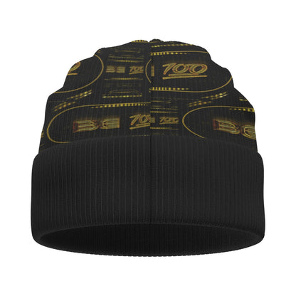 Outspoken Designs 02-01 "Be 100" Designer Cuffed Beanie