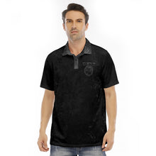 Load image into Gallery viewer, Yahuah-Tree of Life 02-04 Men&#39;s Designer Velvet Polo Shirt