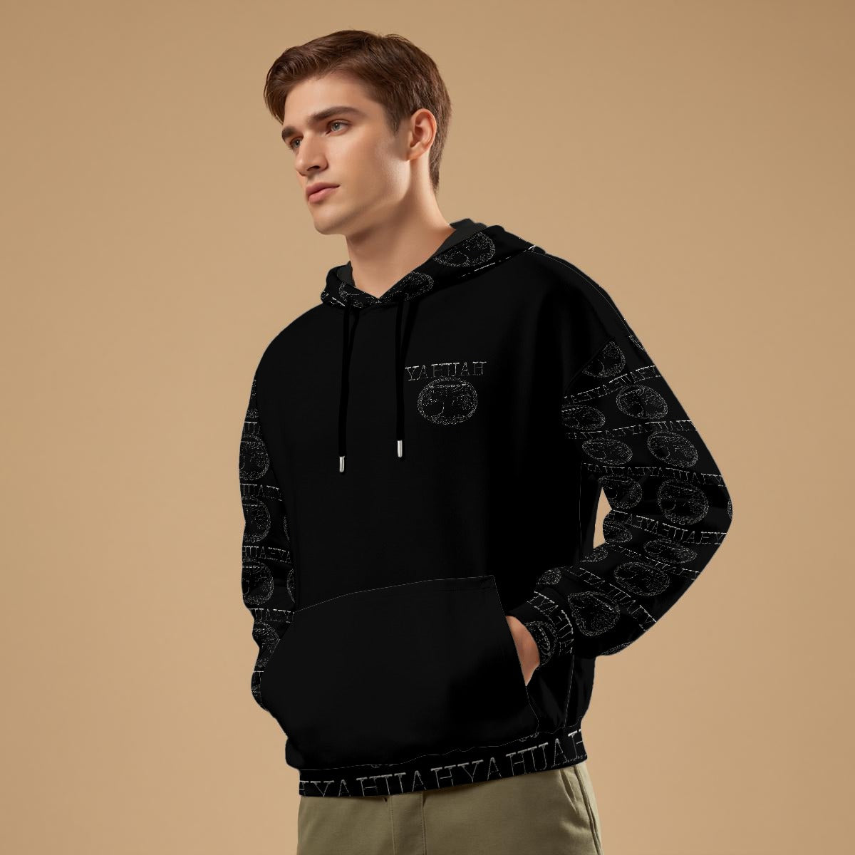 Yahuah-Tree of Life 02-04 Designer Unisex Cotton Hoodie