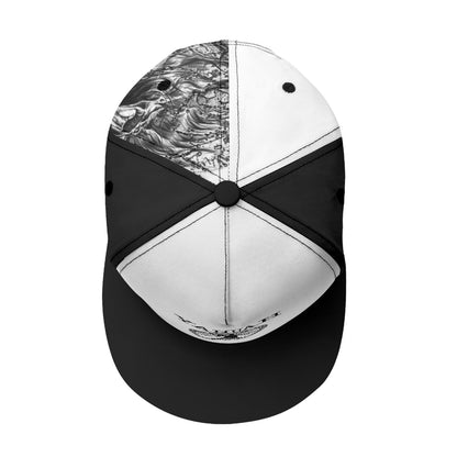 Yahuah-Tree of Life 02-06 Designer Peaked Snapback Cap