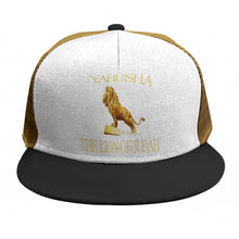 Cargar imagen en el visor de la galería, Yahusha-The Lion of Judah 01 Voltage Designer Flat Brim Baseball Cap