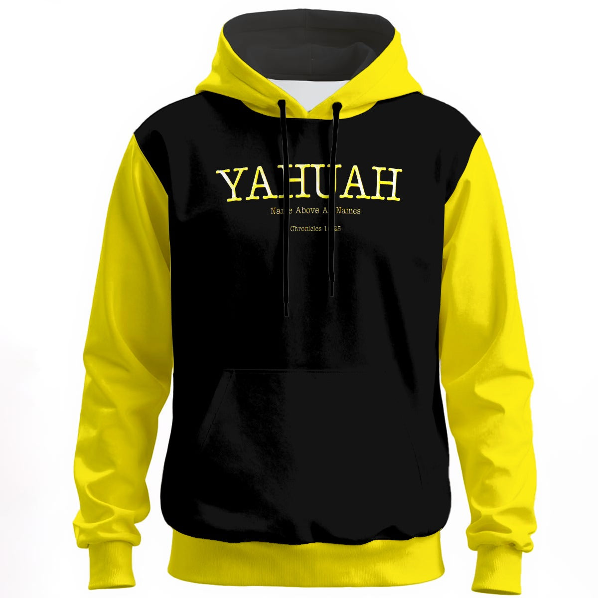 Yahuah-Name Above All Names 02-02 Designer Unisex Cotton Hoodie