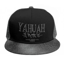 Cargar imagen en el visor de la galería, Yahuah-Name Above All Names 01-01 Designer Flat Brim Baseball Cap