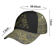 Load image into Gallery viewer, I AM HEBREW 03 Designer Curved Brim Baseball Cap