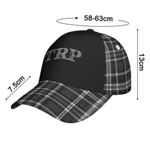 Cargar imagen en el visor de la galería, TRP Twisted Patterns 06: Digital Plaid 01-06B Designer Baseball Cap