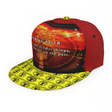 Cargar imagen en el visor de la galería, Forget The Past Designer Flat Brim Baseball Cap