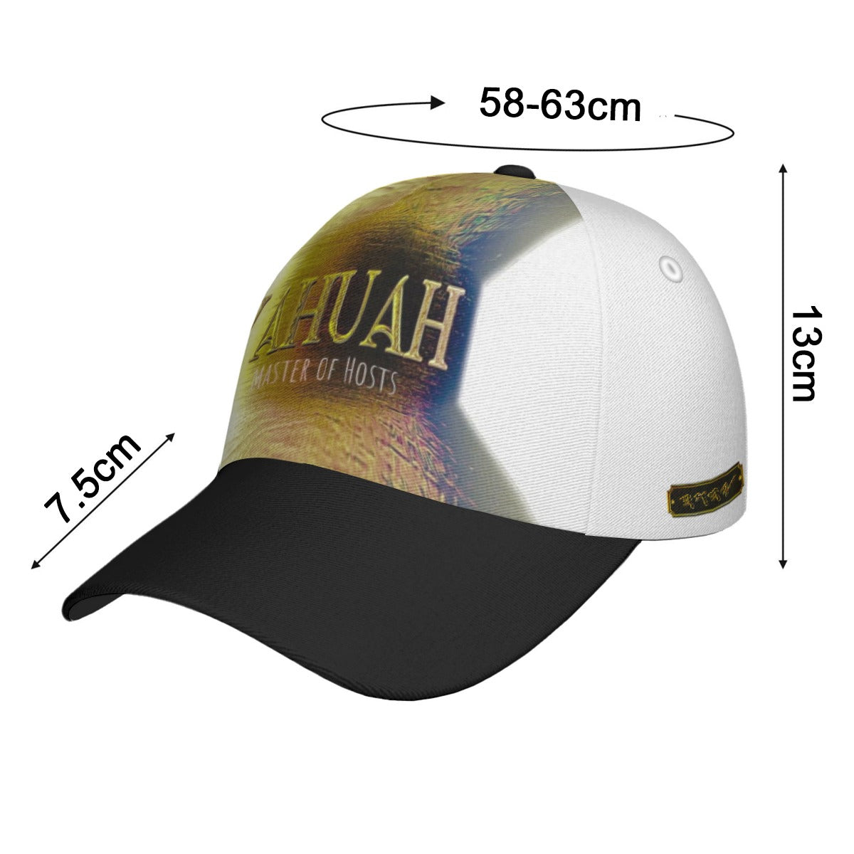 Yahuah-Master of Hosts 02-02 Designer Baseball Cap