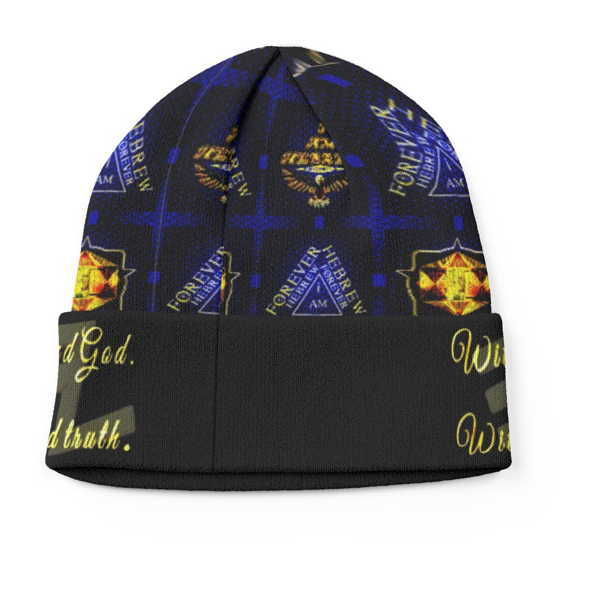 Truth Illustrated 01-01 Designer Cuffed Beanie