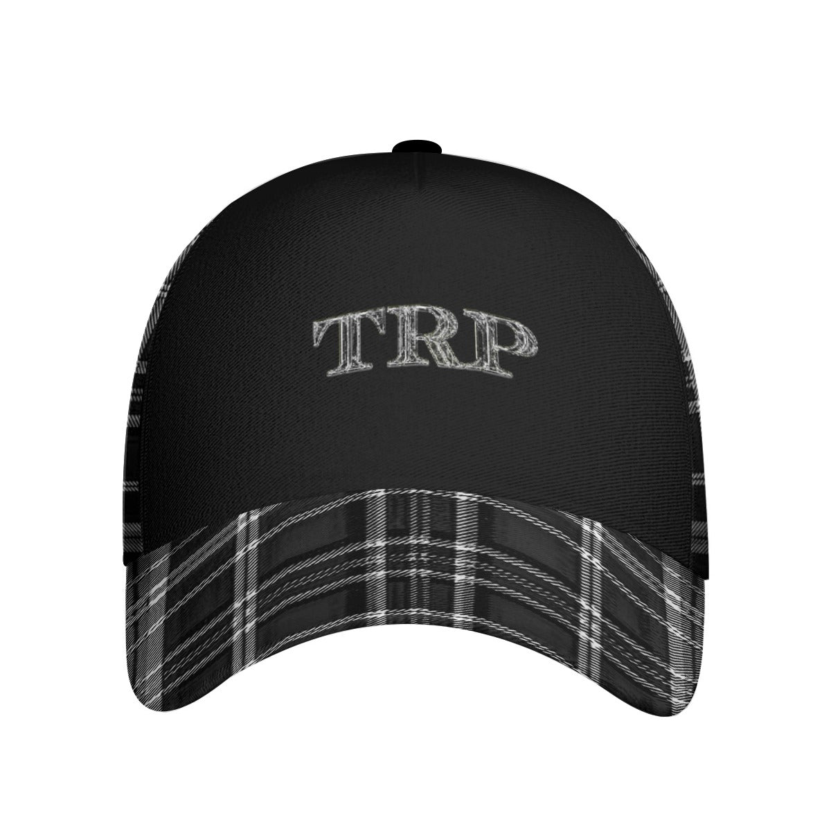 TRP Twisted Patterns 06: Digital Plaid 01-06B Designer Baseball Cap