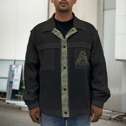 I AM HEBREW 03-01 Designer Flap Pocket Shirt