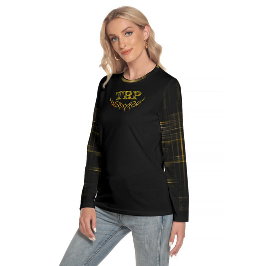 TRP Matrix 01 Ladies Designer Round Neck Long Sleeve T-shirt