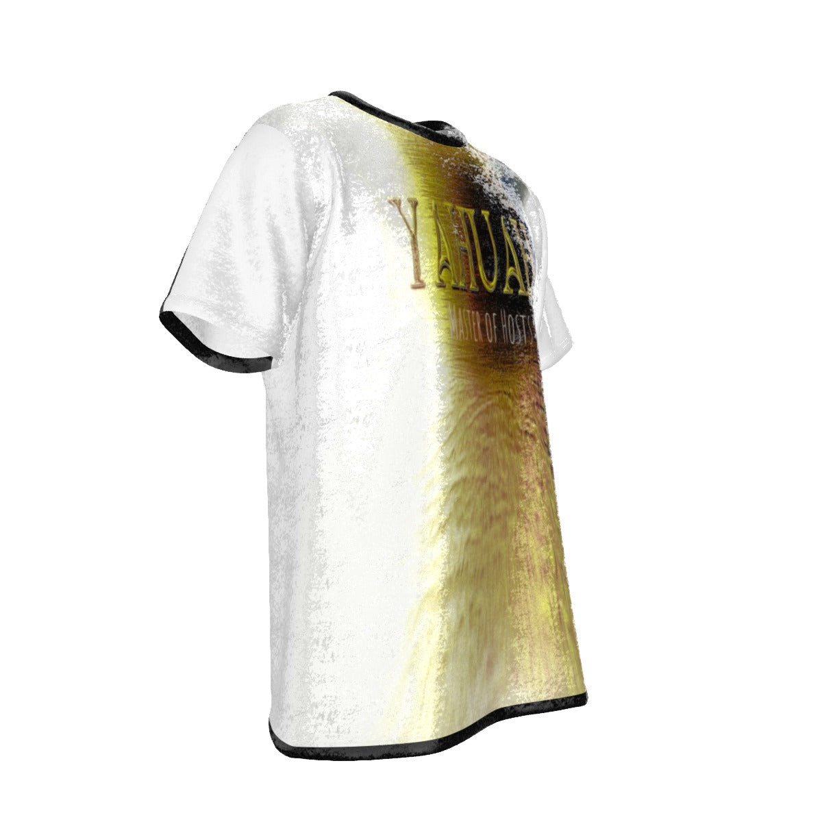 Yahuah-Master of Hosts 02-02 Men's Designer Velvet T-shirt