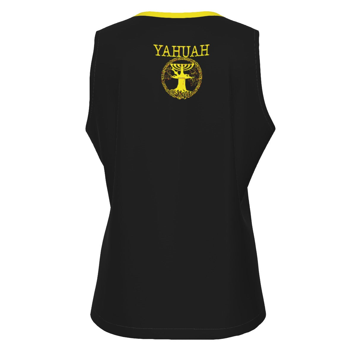 Yahuah-Tree of Life 02-01 Ladies Designer Sleeveless T-shirt