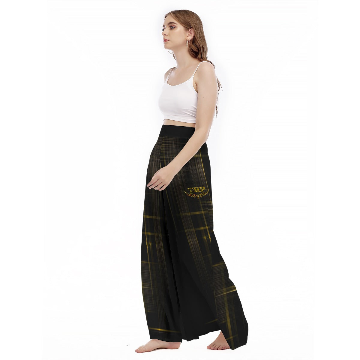 TRP Matrix 01 Ladies Designer High Waist Wide Leg Pants