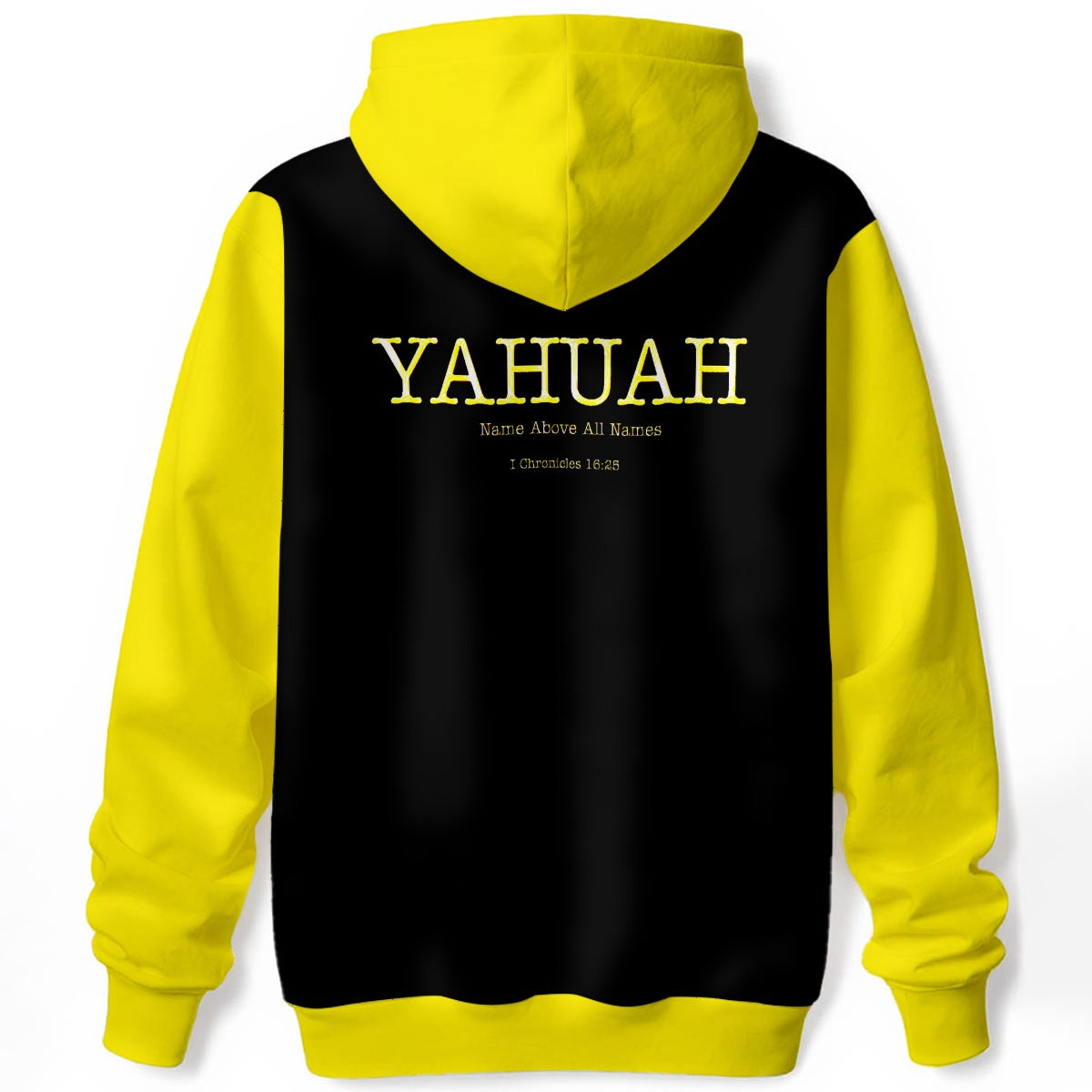 Yahuah-Name Above All Names 02-02 Designer Unisex Cotton Hoodie