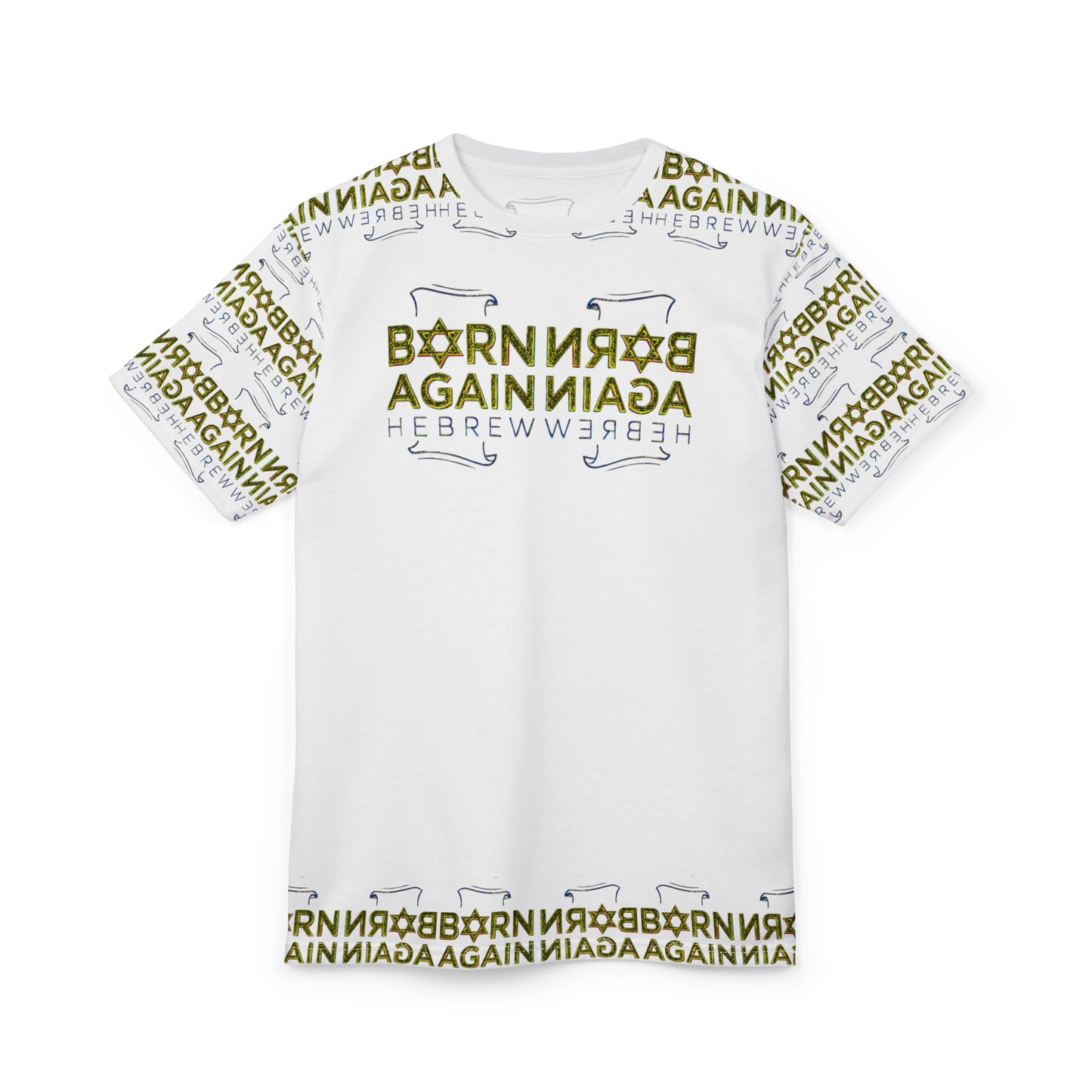 Born Again Hebrew 01-01 Designer Unisex T-shirt