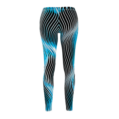 Orot (The Lights) Series: MAYIM CHAYIM | Living Waters (Blue) Mid Rise Leggings