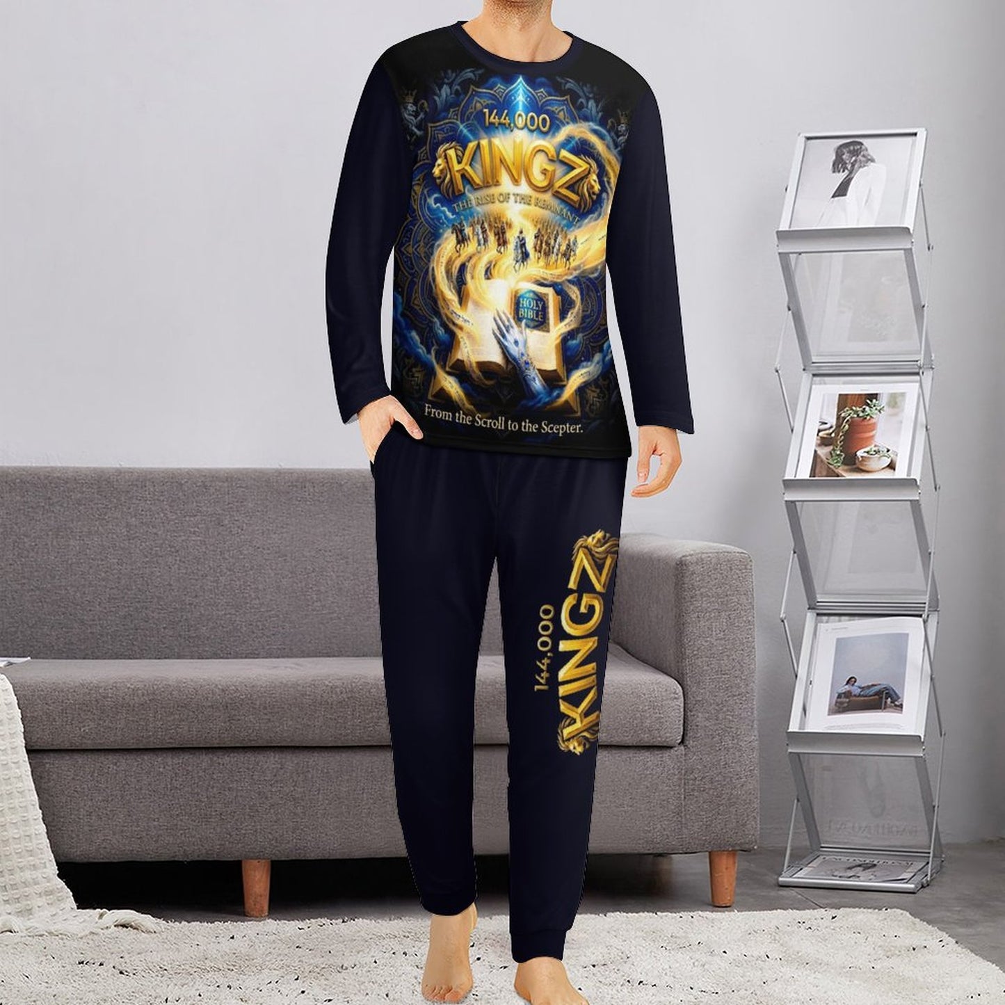 144,000 KINGZ: The Rise of The Remnant | Men's Pajama Set