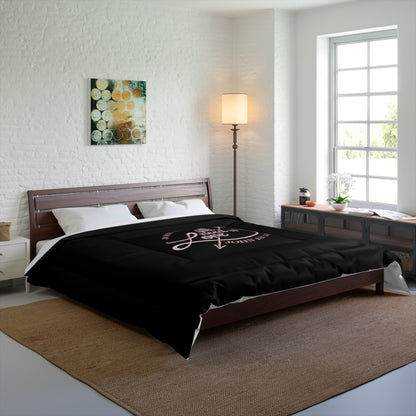Illustrated Truth 02-01 "All You Need is Love" Polyester Comforter (4 sizes)