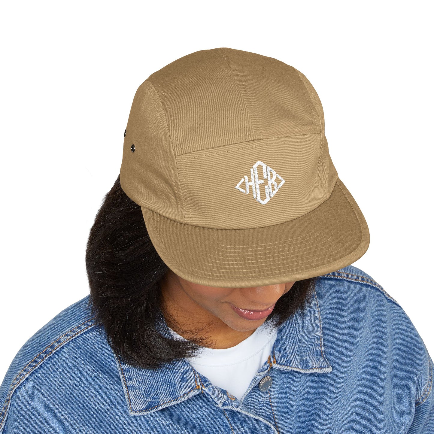 Hebrews 01-02 Designer Yupoong Embroidered 5 Panel Cap (6 colors)