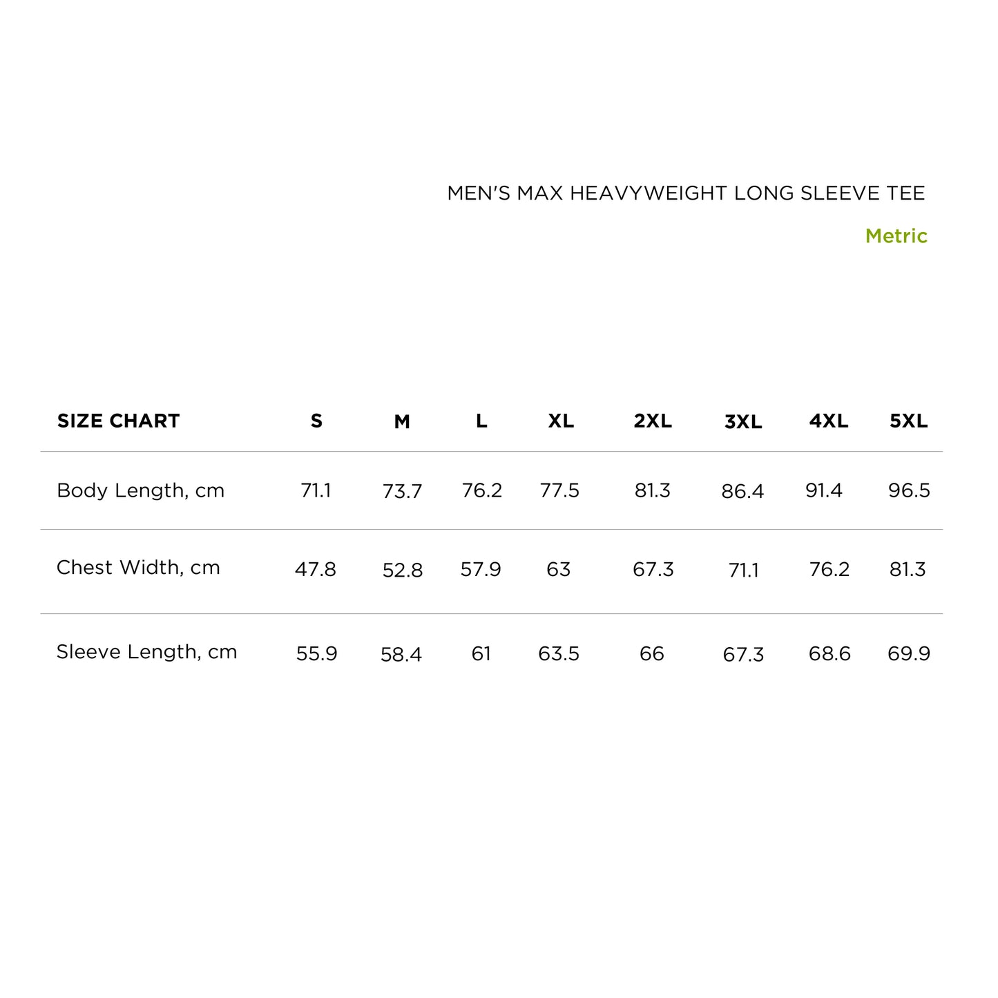 size_chart_metric