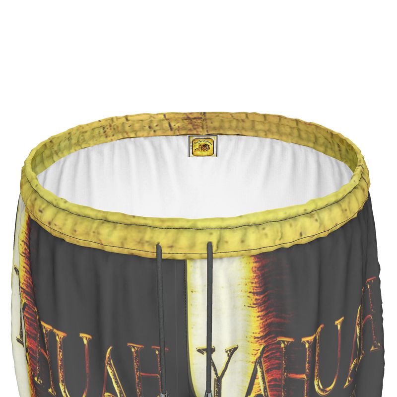 Yahuah-Master of Hosts 01-03 Ladies Designer Athletic Shorts