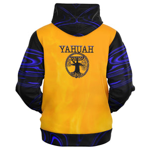 Yahuah-Tree of Life 02-02 Elect - Sudadera con capucha y cremallera completa para mujer 