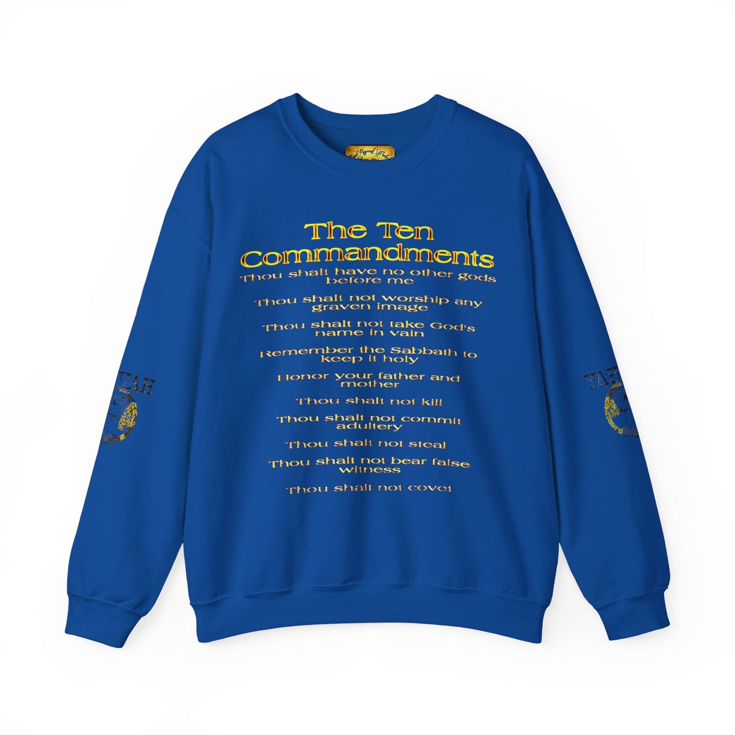 The Ten Commandments 01 Designer Gildan Unisex Heavy Blend Sweatshirt (6 colors)
